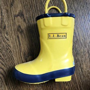 NWOT L.L. Bean toddler rain boots
